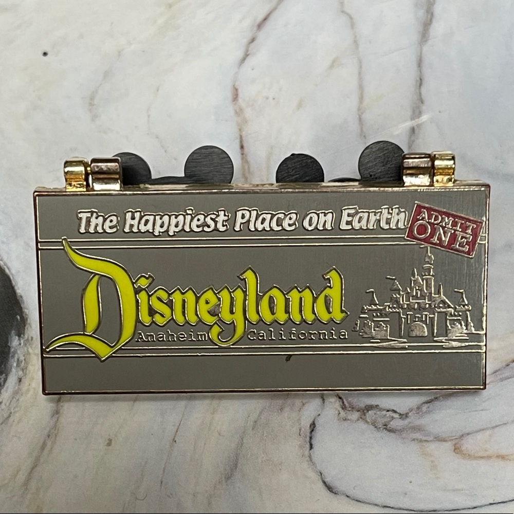 Disneyland Ticket Passport Pin